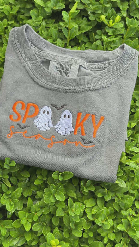 Spooky Season Comfort Colors Kids Tee